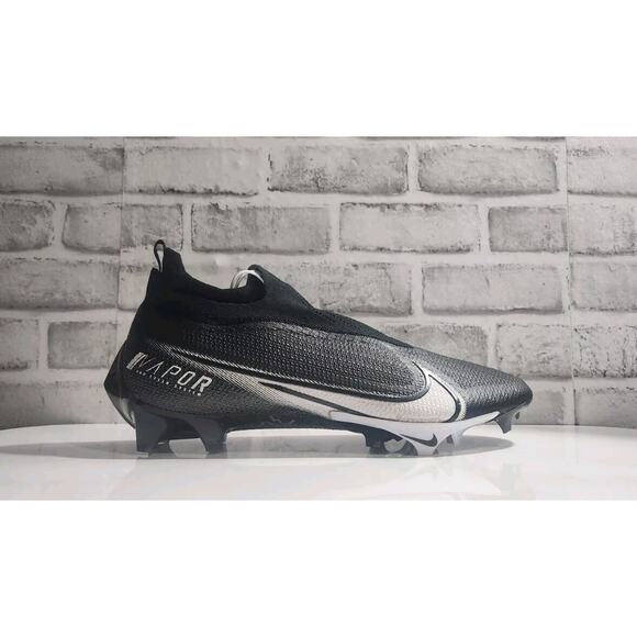 Nike Vapor Edge Elite 360 WD P Football Cleats CV6317-001 Black Mens Size 13W - Picture 2 of 6